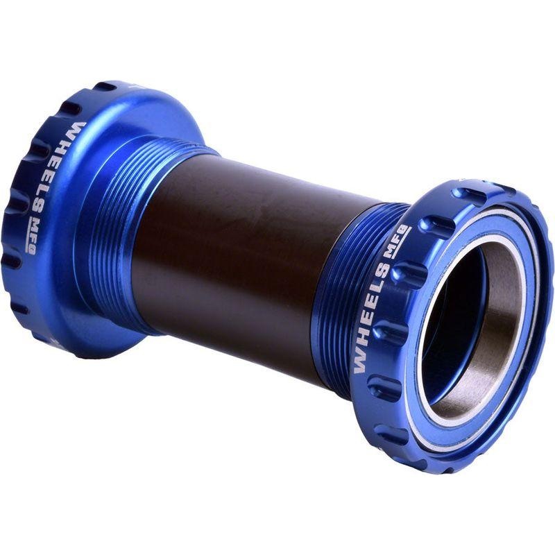 Wheels Manufacturing BSA 30 Bottom Bracket – English (BSA) Frame Interface ABEC-3 Bearings For 30mm Spindle Blue