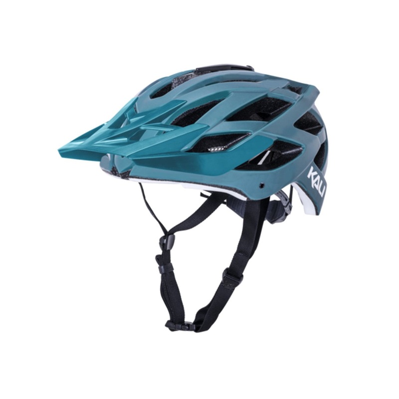 Kali Lunati Matt MTB Helmet – Moss-White