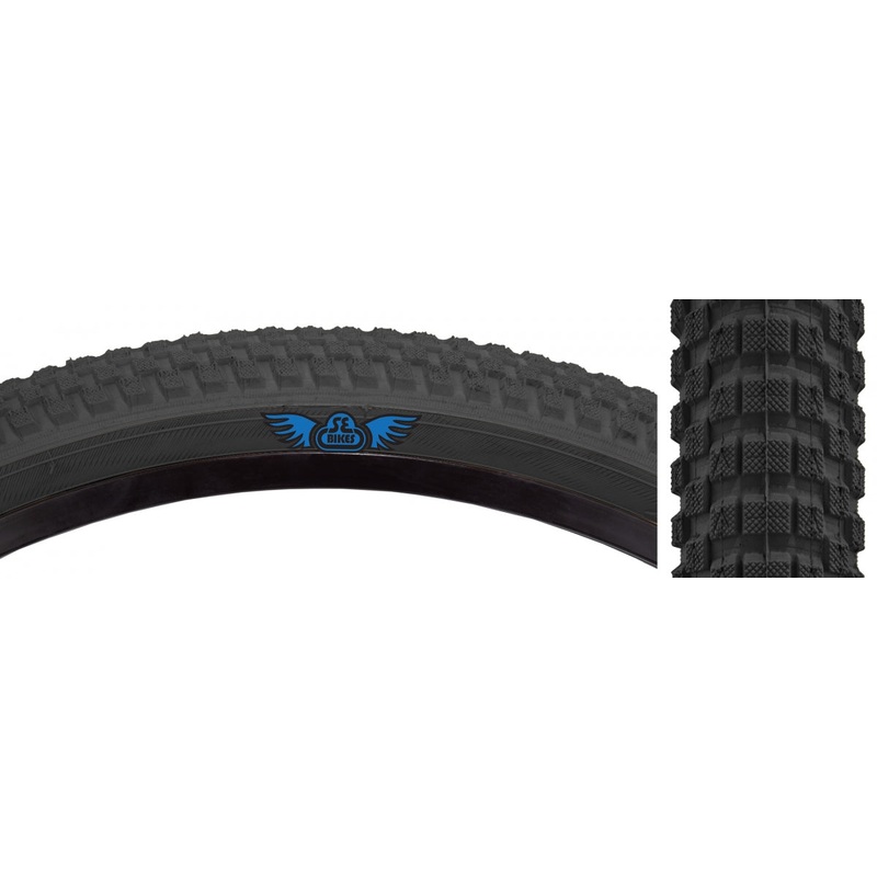 Tire Se Bikes Cub 20X2.0 Black/Bk Wire/27/Mpc