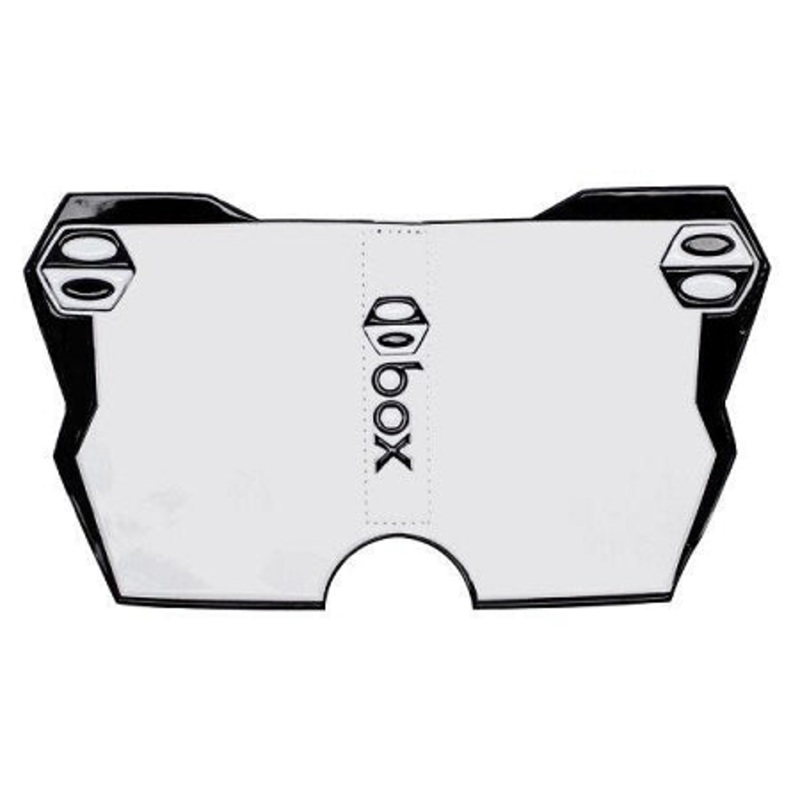 BOX Two Side Number Plate – Black