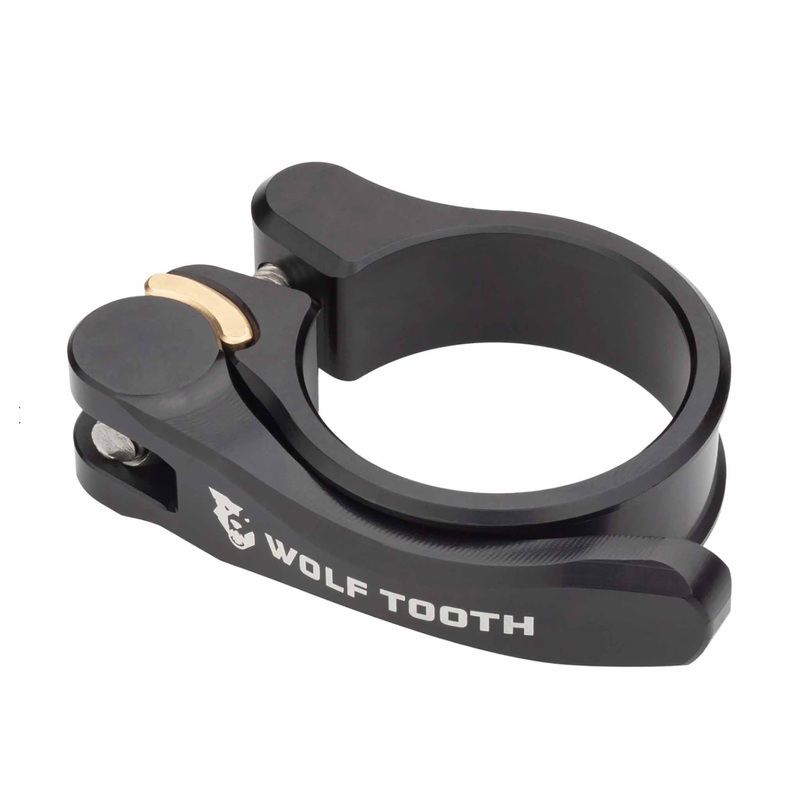 Components Quick Release Seatpost Clamp – 34.9mm Black