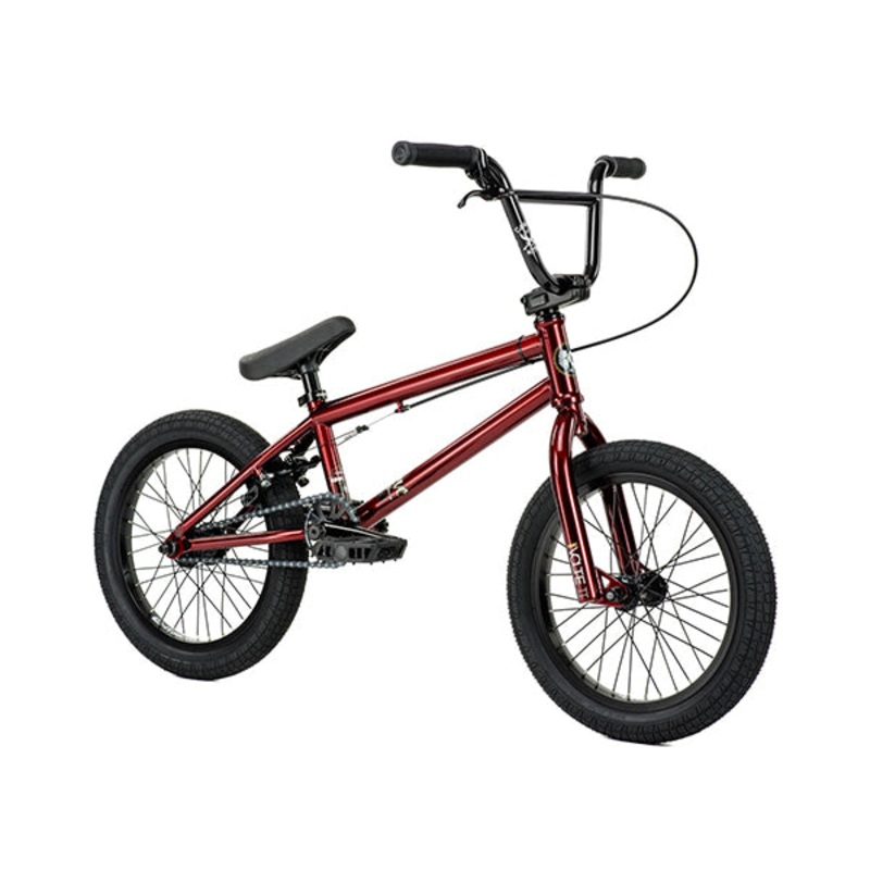 Kink Carve BMX Bike-16″-Trans Red