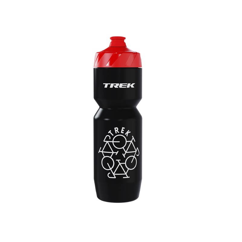 Bottle Trek Voda 26oz Triobike Black/Red