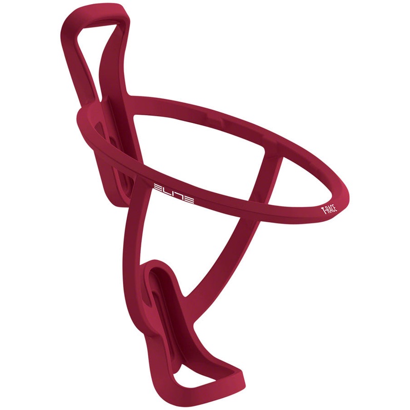 Elite SRL T-Race  Water Bottle Cage – Soft Touch, Amaranth/Red
