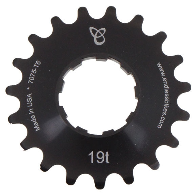 Endless Bikes  Kick Ass Cog – 19T – Black
