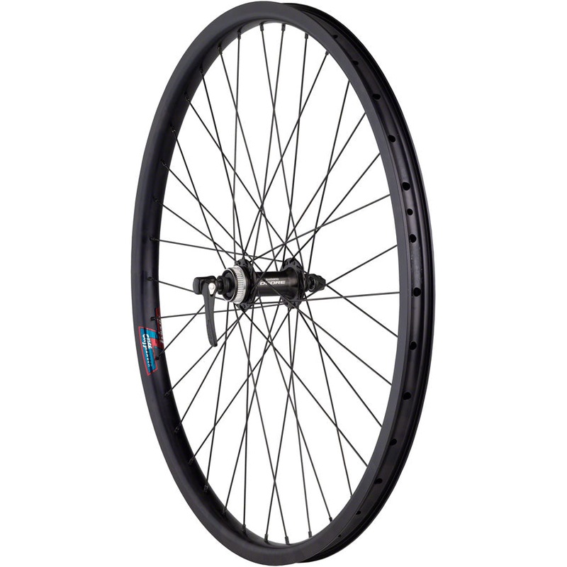 Velocity Cliffhanger HD Series Disc Front Wheel – 26″ Mountain Bke, QR x 100mm, Center-Lock, Black