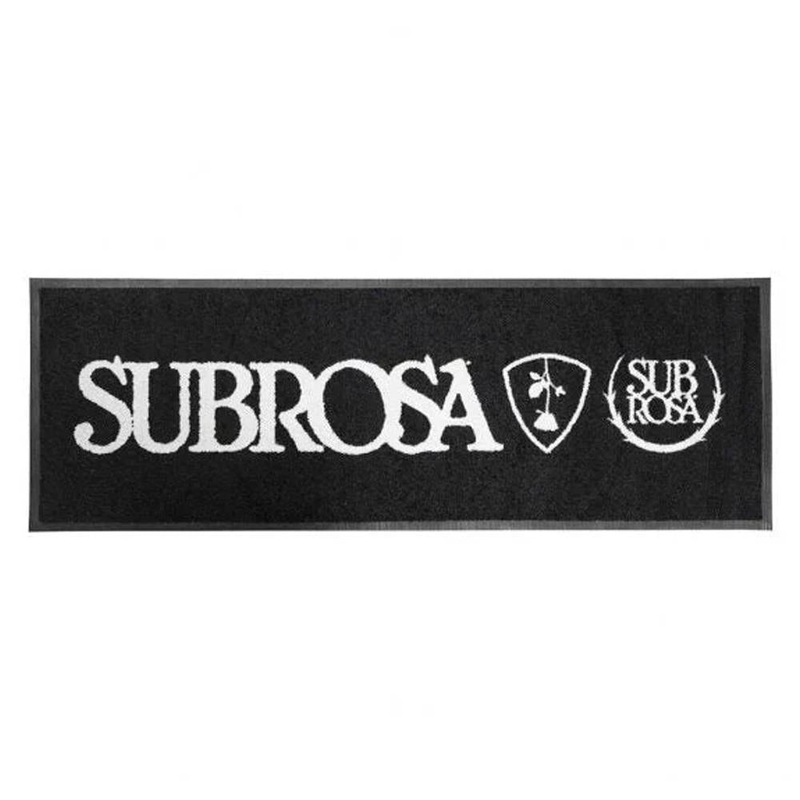 Subrosa Logo Floor Mat – Black