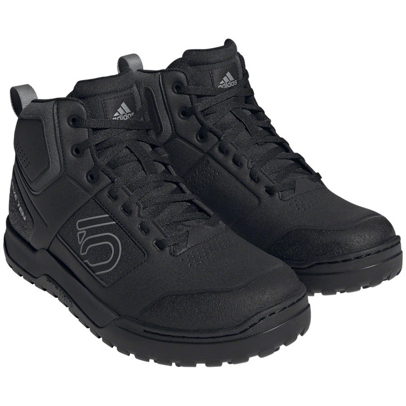 Five Ten Impact Pro Mid Flat Shoes – Mens Core Black/Gray Three/Gray Six 11