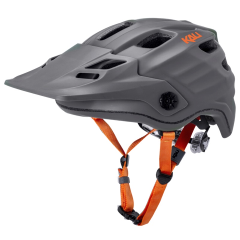 Kali Protectives Maya 2.0 MTB Helmet – Solid Matt Gray-Orange
