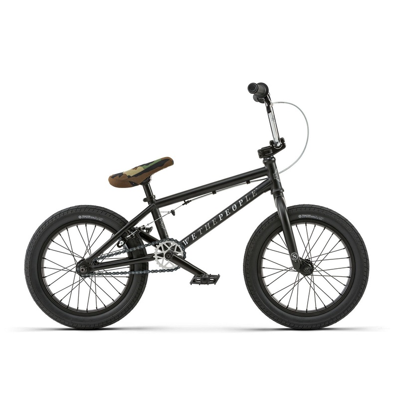 We The People Seed 16″ BMX Bike 16″ TT – Matte Black