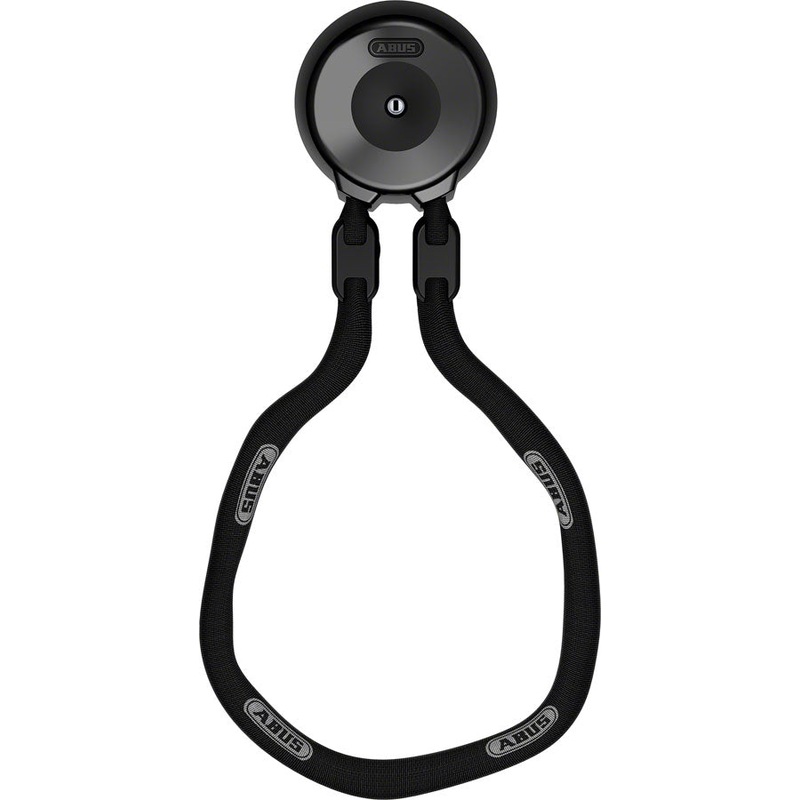 Abus 9KS/110 Wall Anchor + Chain – 3.7’/110cm, 9mm Links