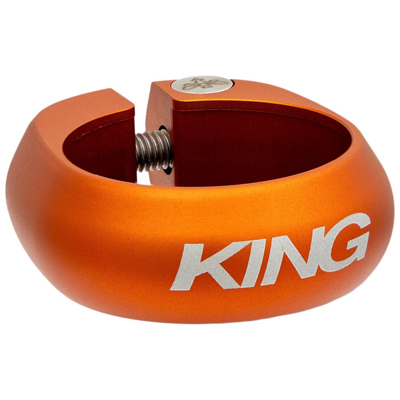Chris King Seatpost Clamp – 34.9mm Matte Mango
