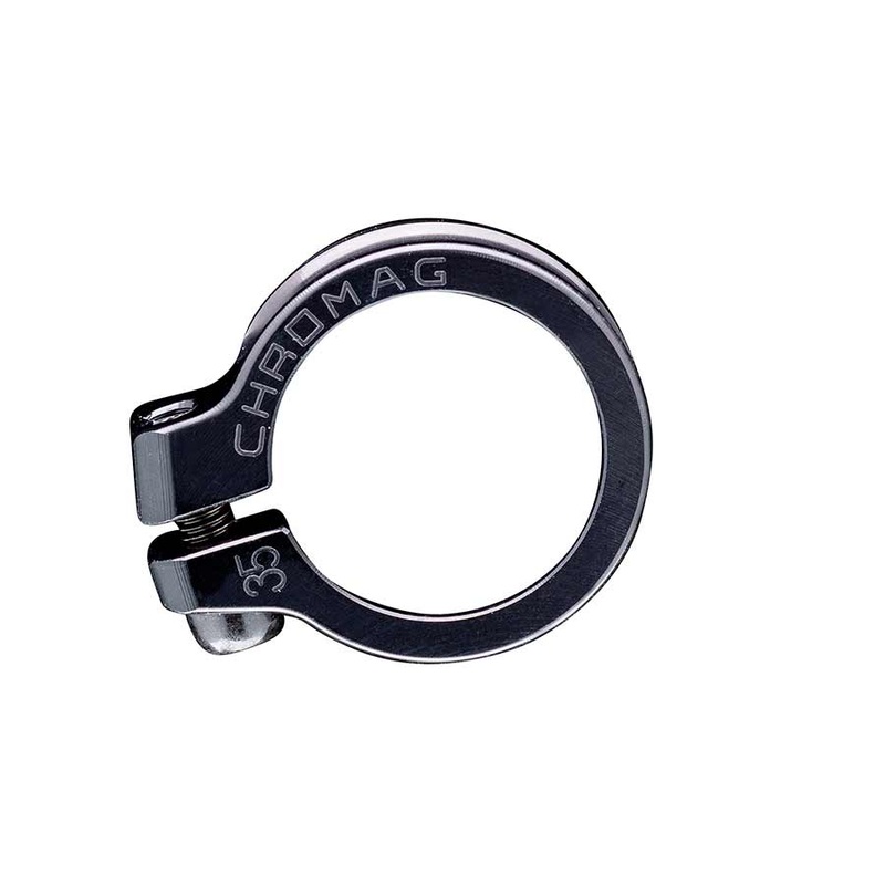 Chromag NQR Seatpost clamp with bolt, 32mm, Black