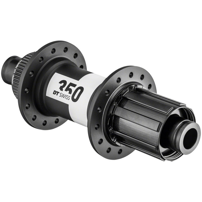 DT Swiss 350 Rear Hub – 12 x 148mm Center-Lock HG11 MTN Black 28H 36pt
