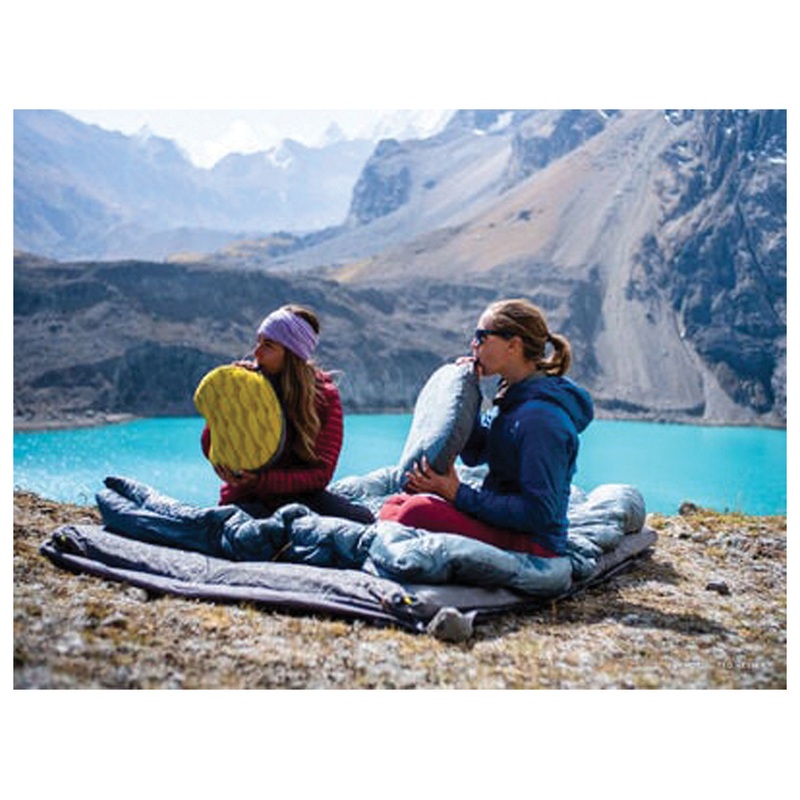 Thermarest Airhead Large Yellow Inflatable Camping Pillow