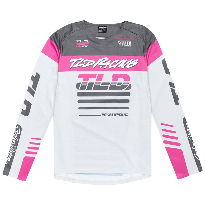 Troy Lee Designs Sprint Long Sleeve MTB Jersey – Fifty-50 – Chalk