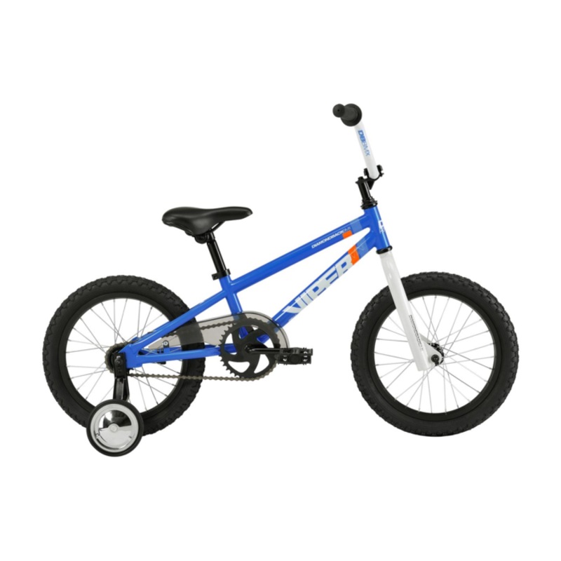 Diamondback Junior Viper 16″ Kids’ Bike w/ Training Wheels – Blue *IN STORE PICK-UP ONLY*