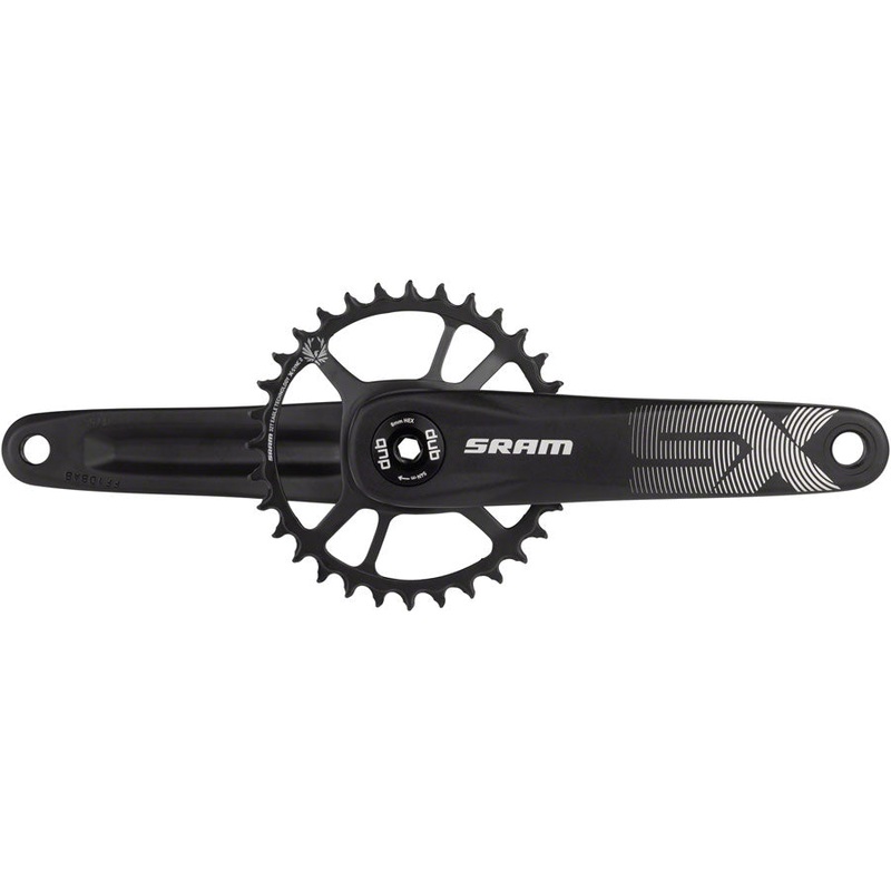 SRAM SX Eagle Crankset – 170mm 12-Speed 32t Direct Mount DUB Spindle Interface BLK A1