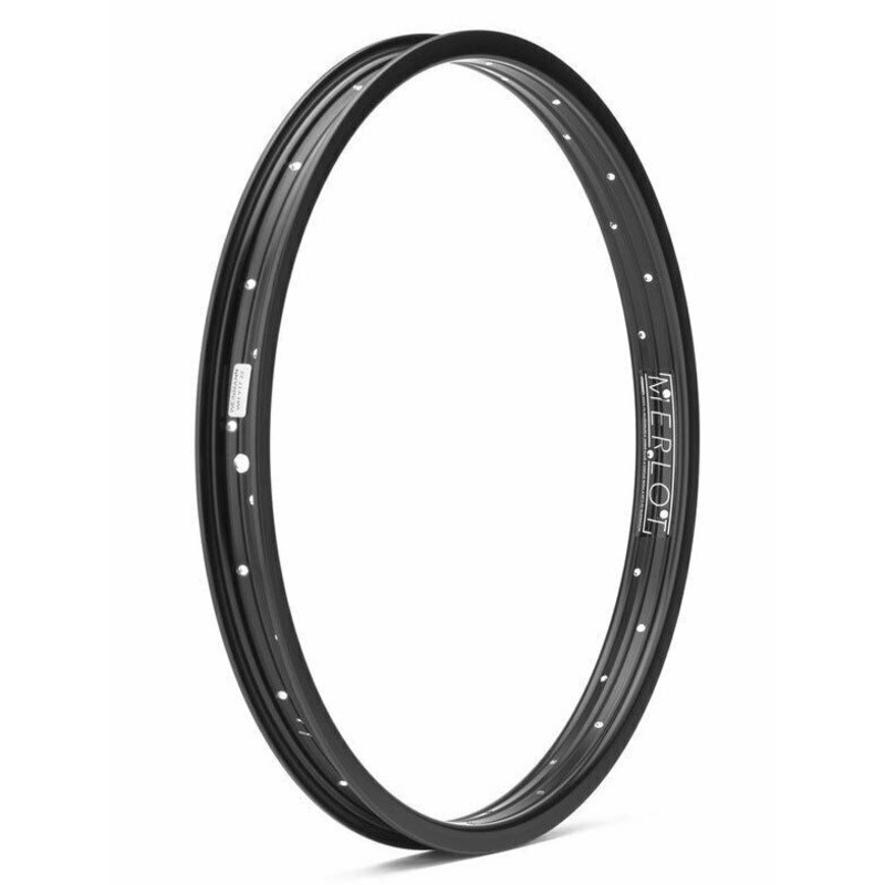 20″ (406mm) Mission Merlot BMX Rim – Matte Black – 36H – MFG by Alienation