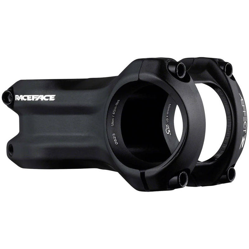 RaceFace Aeffect R Stem – 60mm, 35 mm Clamp, +/-0, 1 1/8″, Aluminum, Black