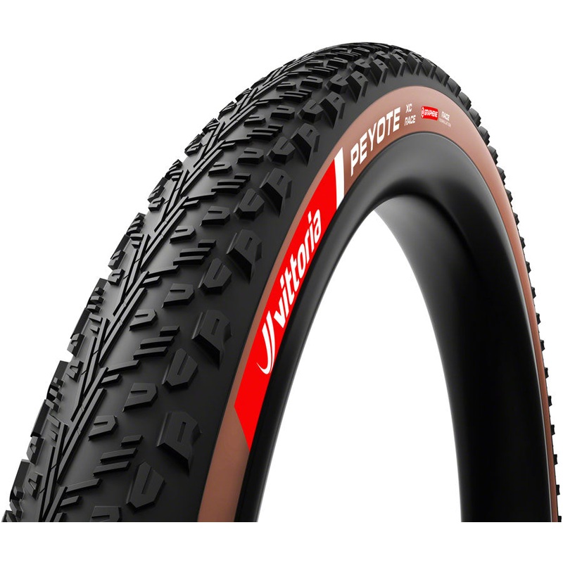 Vittoria Peyote XC Race Tire – 29 x 2.25, Tubeless, Folding, Brown, Graphene + Silica, G2.0