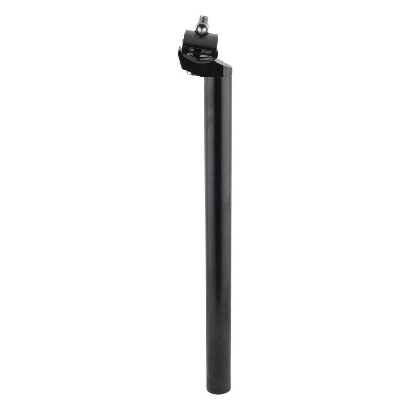 Alloy Anodized Seatpost  25.4mm 350mm Black Alloy 25mm
