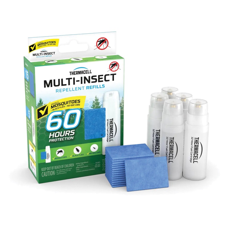 Thermacell Multi-Insect Repellent Refill – 60 Hours of Protection