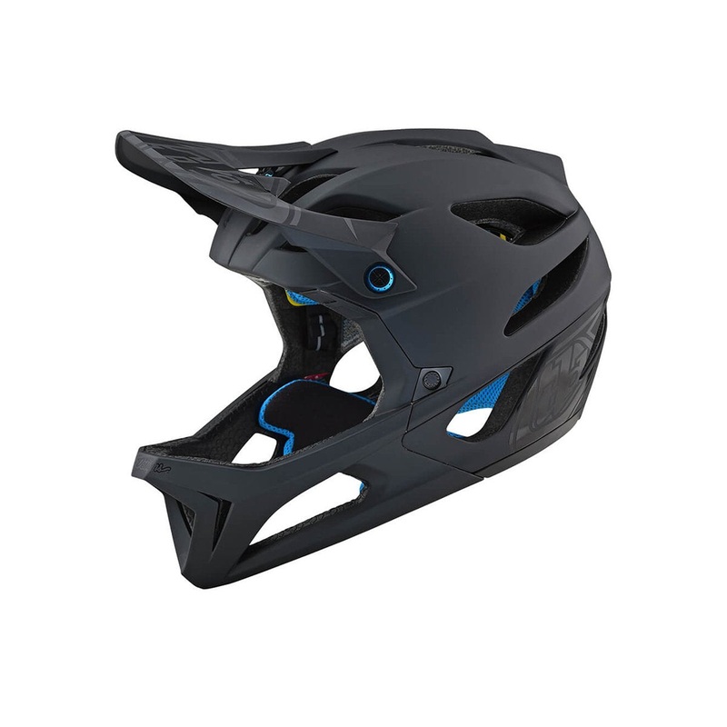 Troy Lee Designs Stage MIPS Full Face Helmet – Stealth – Black – 2019