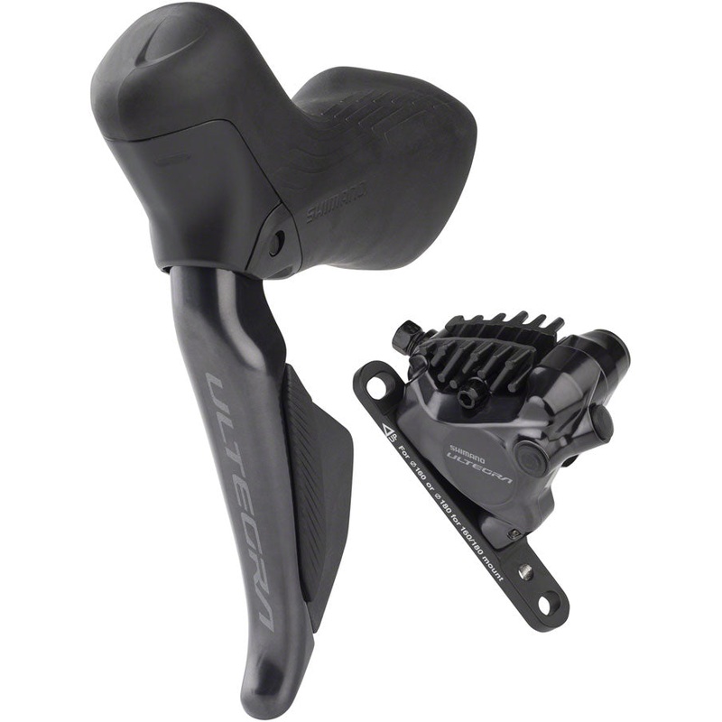 Ultegra ST-R8170E Di2 Shift/Brake Lever BR-R8170 Hydraulic Disc Brake Caliper – Left/Front 2x Flat Mount BLK