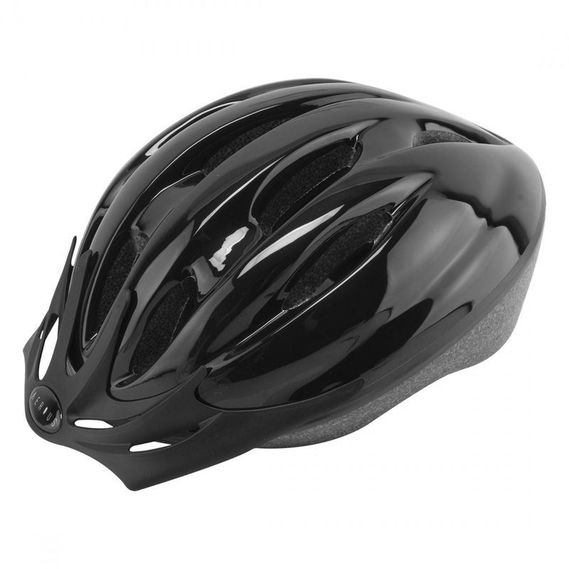 Bike Helmet Aerius V10 All-Purpose Head Lock Dial Retention System Black Small/Medium