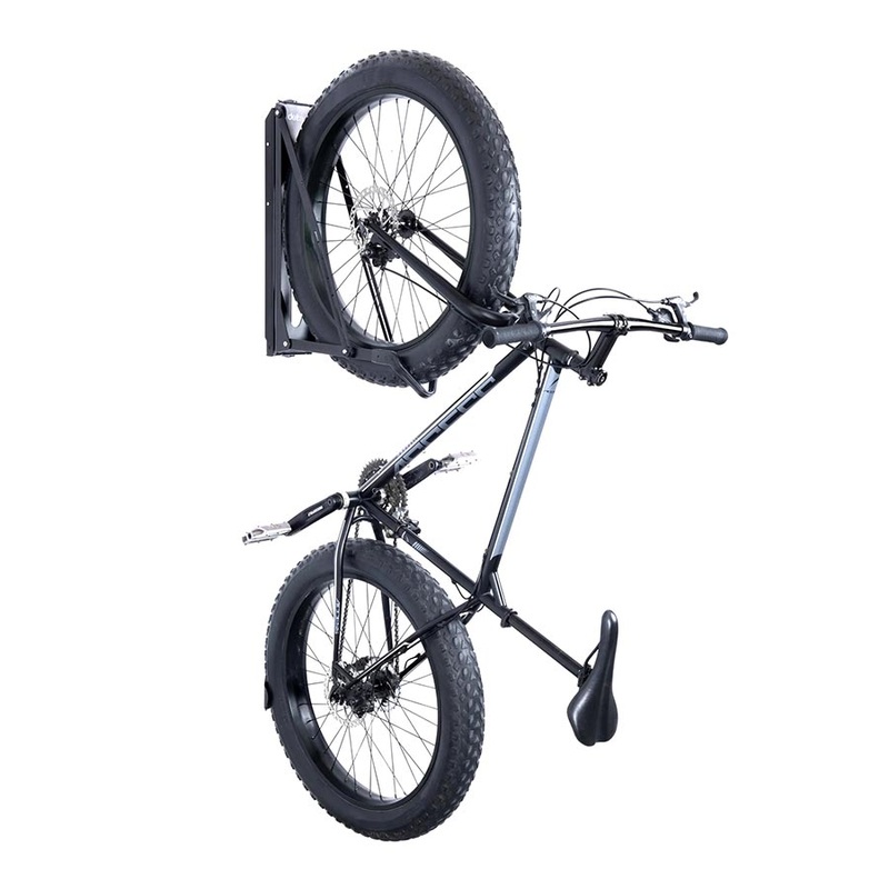 Delta Pivot Wall Mounted Bike Storage Rack – 1 Bike Matte Black
