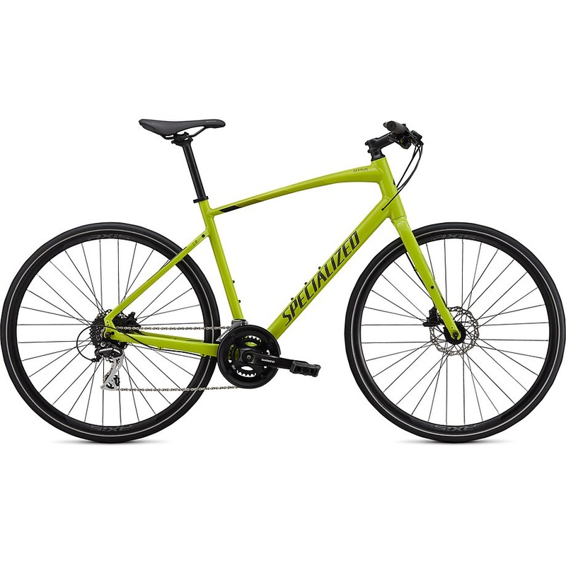 Specialized sirrus 2.0 gloss hyper green / black / satin black reflective xs
