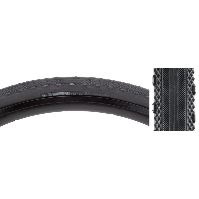Tire Wtb Byway 700X34 Black/Bk Light Fr Tcs/120/Dna/Sg2 Fold