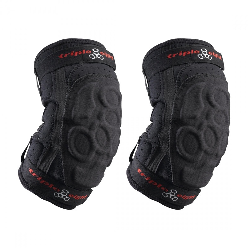 Triple Eight Exoskin Elbow Pads Set for Mountain Biking & BMX – Breathable Neoprene, Kevlar Cover & High-Density Foam Padding in Multiple Sizes