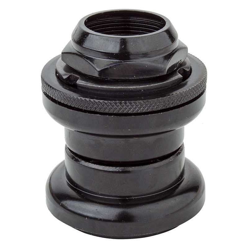 1″ Threaded BMX Headset w/ 27.0mm race – Black