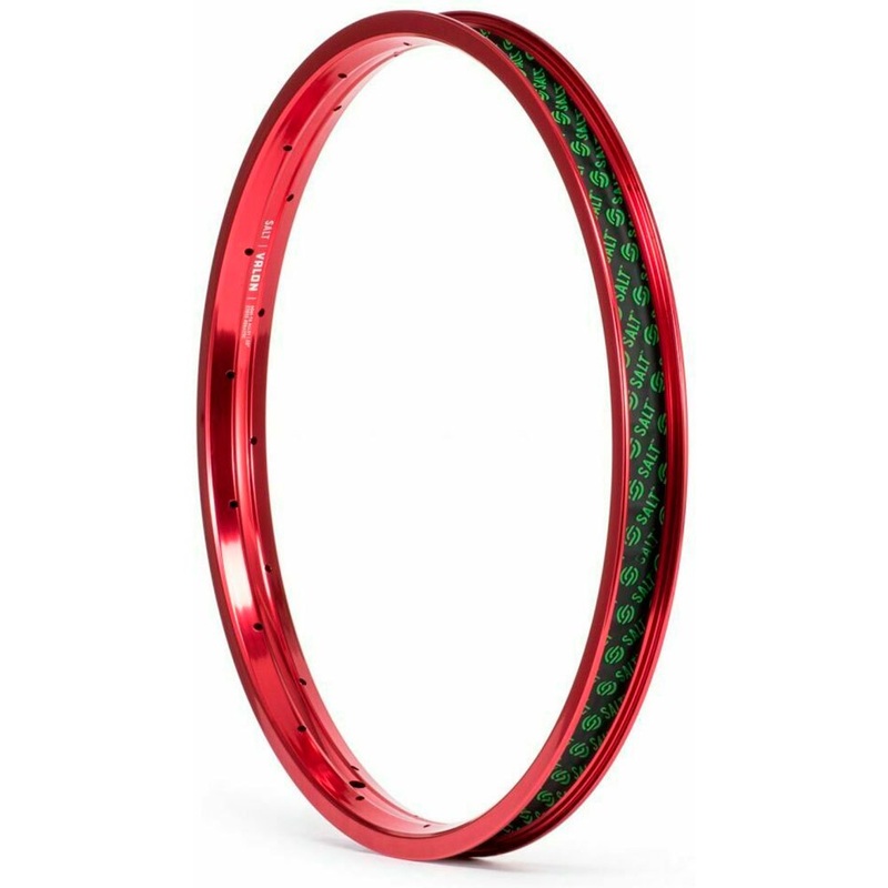 20″ Salt Valon Double Wall BMX Rim – Aluminum – 36h – Red Ano