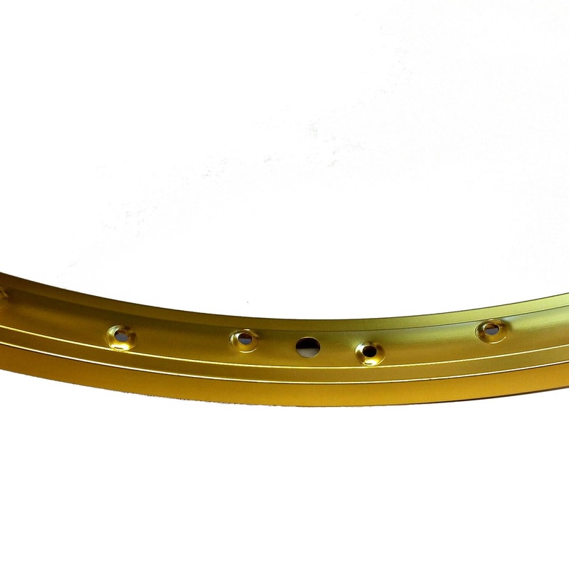 26″ Aluminum A-7X BMX Rim – 7X style – 36H – Gold