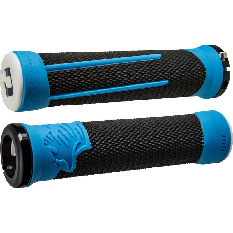 ODI AG2 Lock-On Grips – Black / Blue