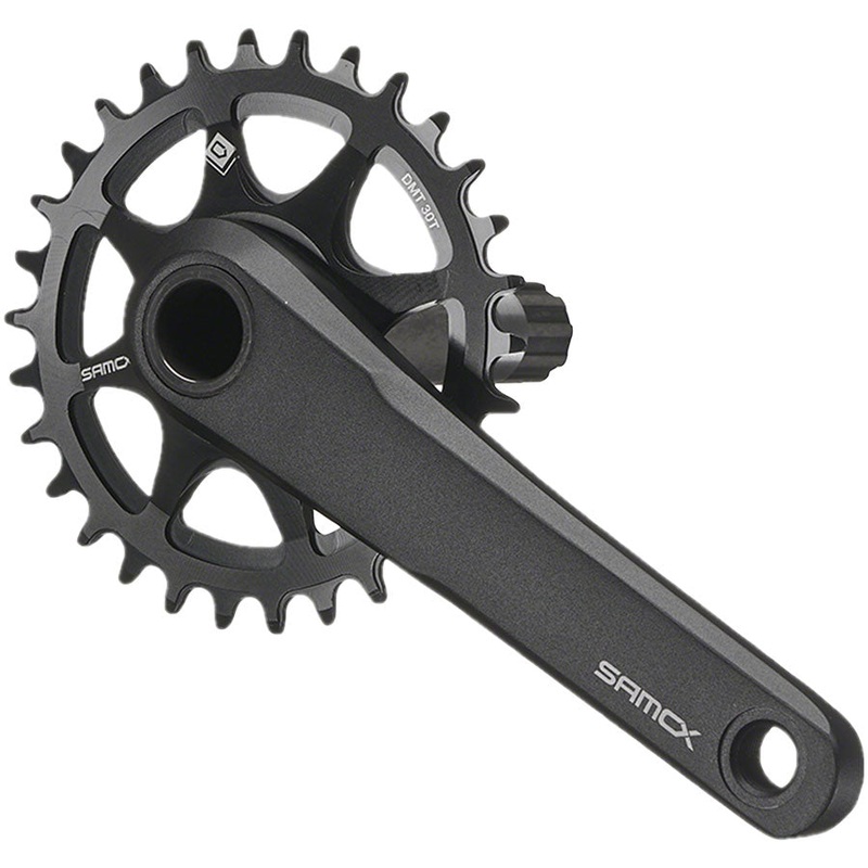 Samox TAM38 Fat Bike Crankset – 170mm 11-Speed 30t Direct Mount Samox 24mm CrMo Crank Spindle For 100mm BB Shell BLK