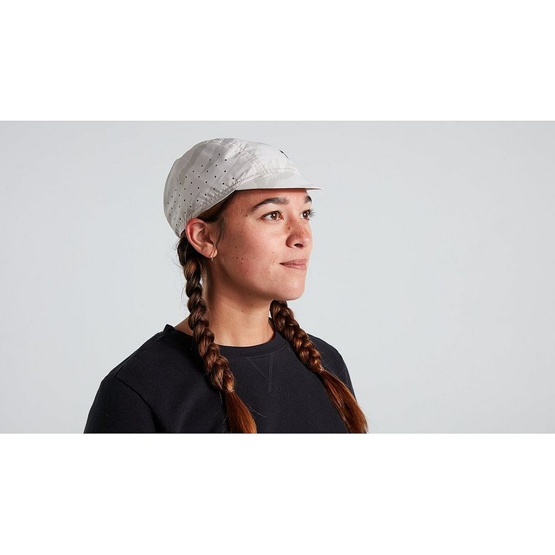 Specialized lightning reflect cycling cap white mountains l