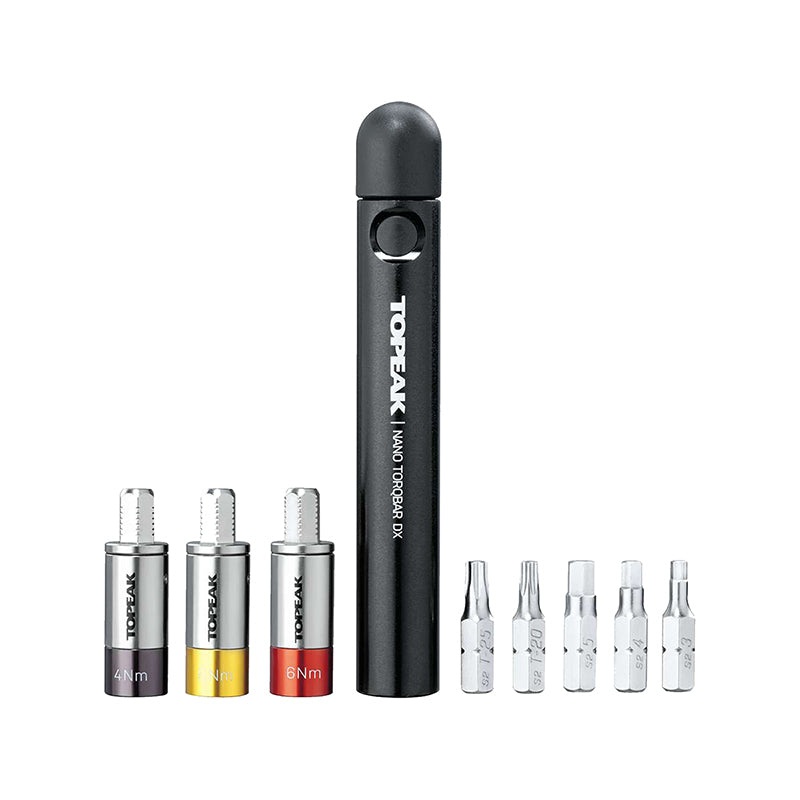 Torq Stick Ratcheting Torque Wrench – Adjustable 2-10Nm Range 5 Piece Bit Set BLK