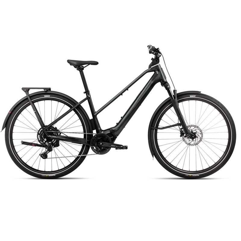 2025 Orbea KEMEN TOUR 30 MID 28mph Touring URBAN E-BIKES – Large, Diamond Black (Gloss)