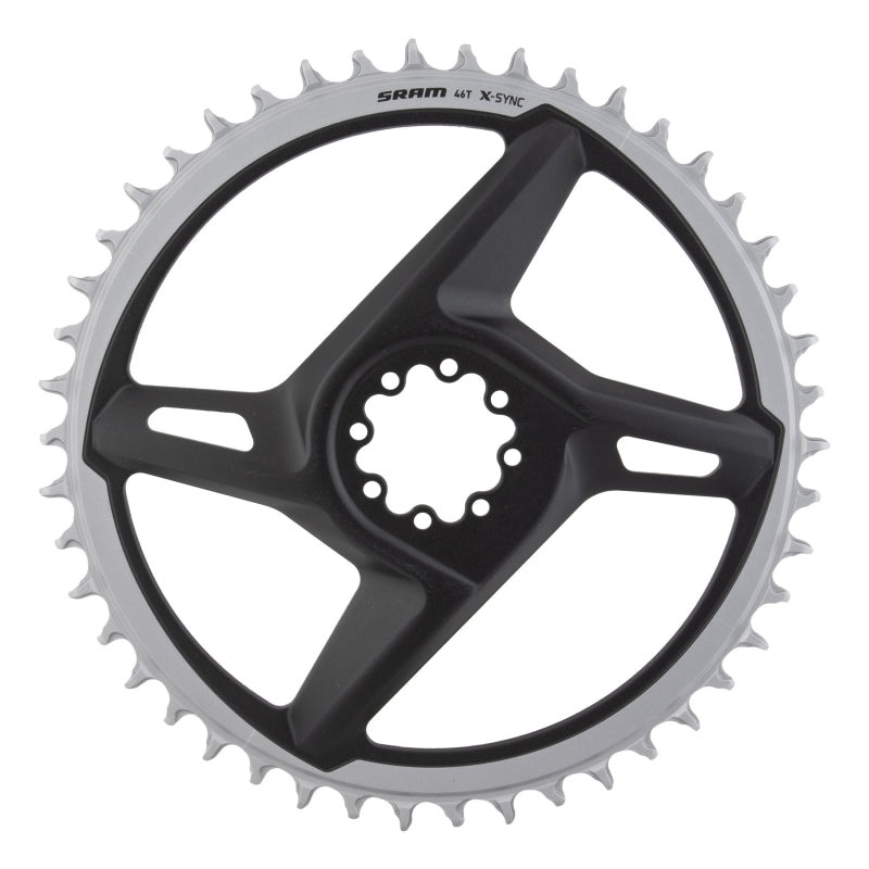 SRAM X-Sync Road Direct Mount Chainring RED/Force – 46t 12-Speed 8-Bolt Direct Mount Gray