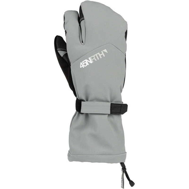 45NRTH 2024 Sturmfist 3 Gloves – Glacial Grey Lobster Style X-Large