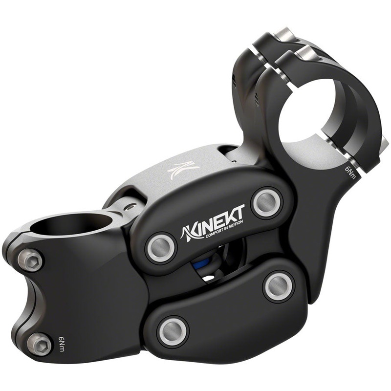 Cirrus Cycles Kinekt Suspension Stem – 100, 31.8 Clamp, +50, 1-1/8″, Alloy, Black