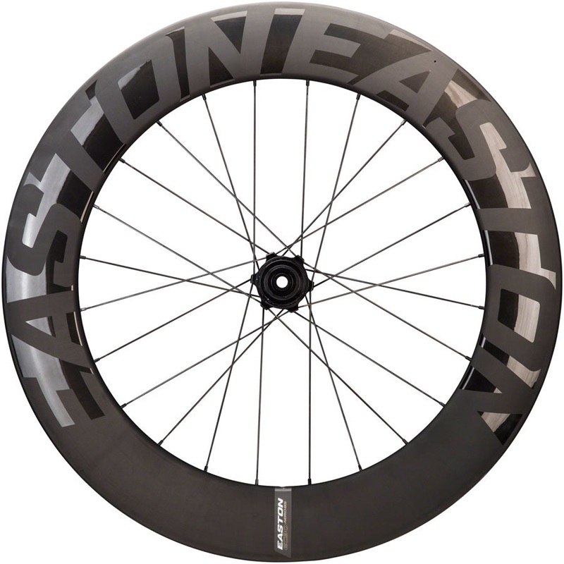 Easton EC90 Aero Rear Wheel – 700, 12 x 142mm, Center-Lock, HG 11, Black