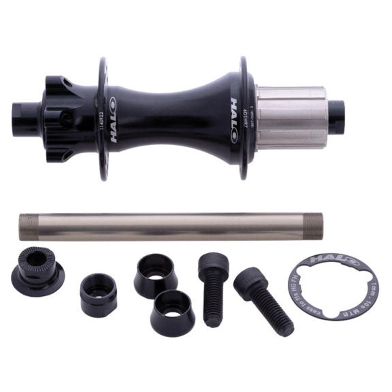 Halo Fat Bike 170 Rear Hub, HG, 32h, Black