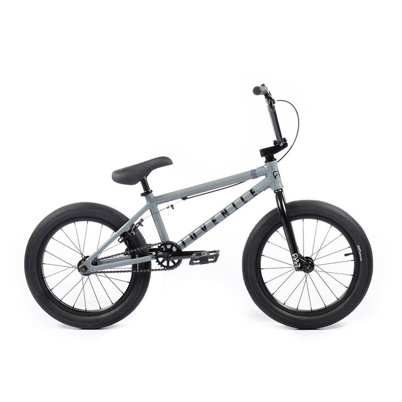 Cult Juvenile 18″ BMX Freestyle Bike-Matte Grey