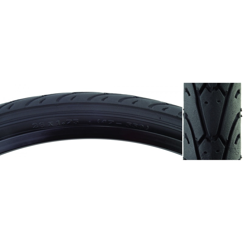 Sunlite City Slick II 26 x 1.75 Clincher Fold TPI 85 Black/Black Reflective