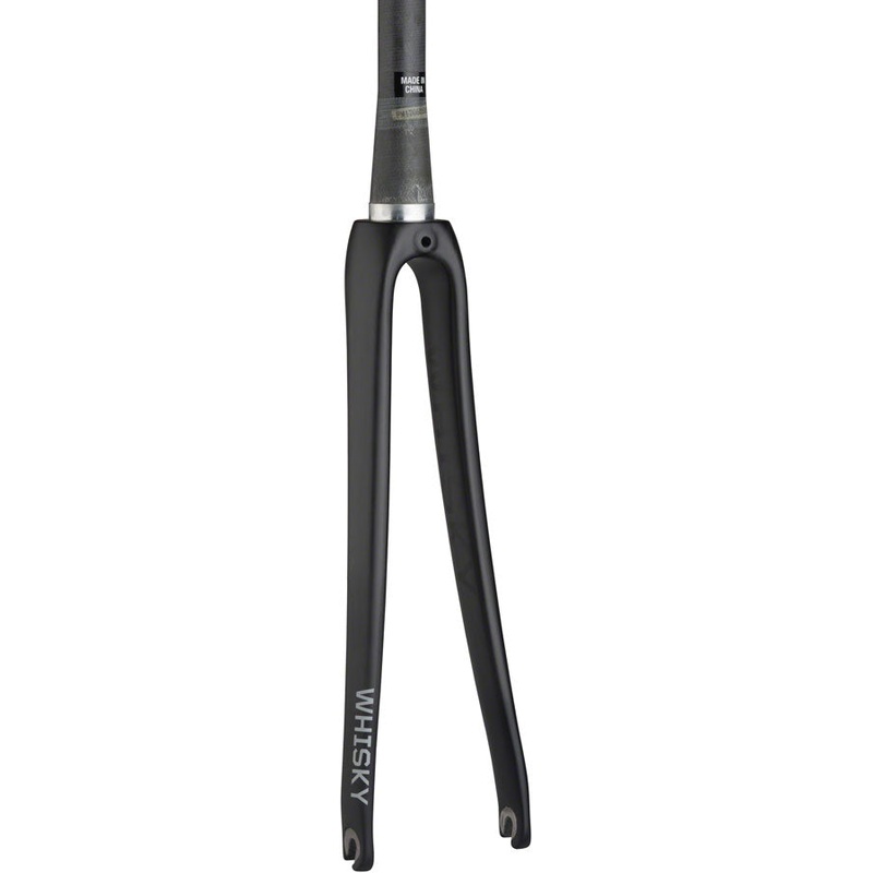 WHISKY No.7 RD Fork – QR 1.5″ Tapered Carbon Steerer Rim Brake Matte Black